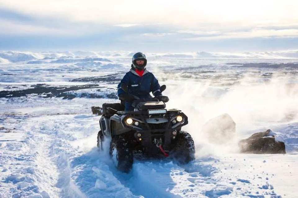 Quad biking