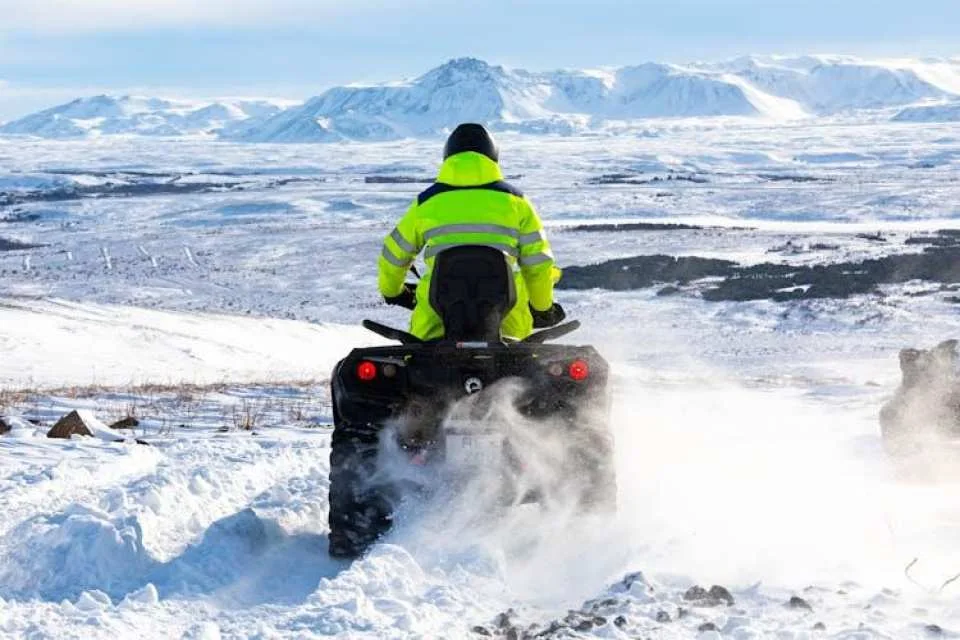 Quad biking