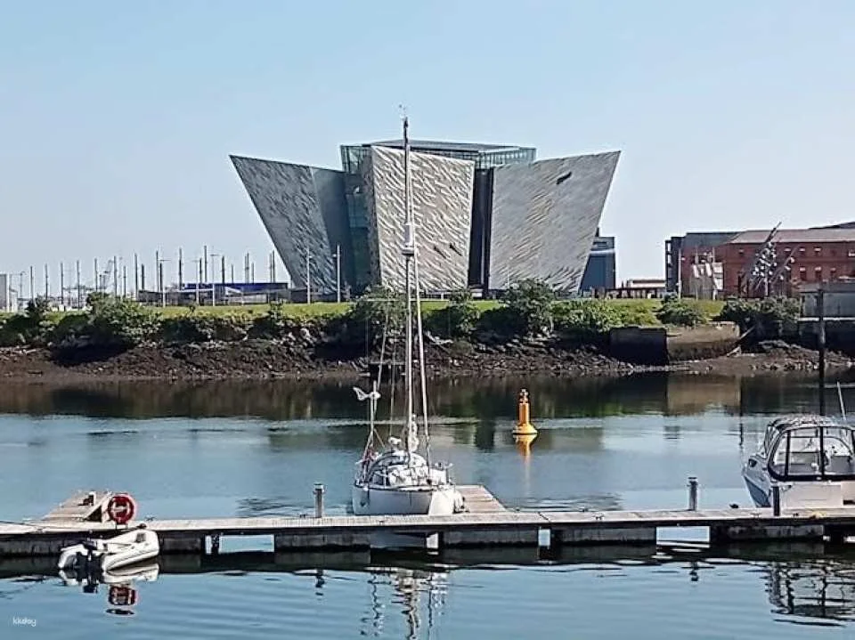 Exploring Belfast's Titanic Quarter on a self-guided audio tour