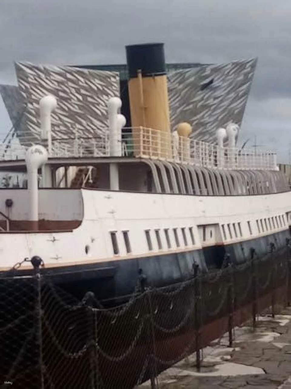 Exploring Belfast's Titanic Quarter on a self-guided audio tour