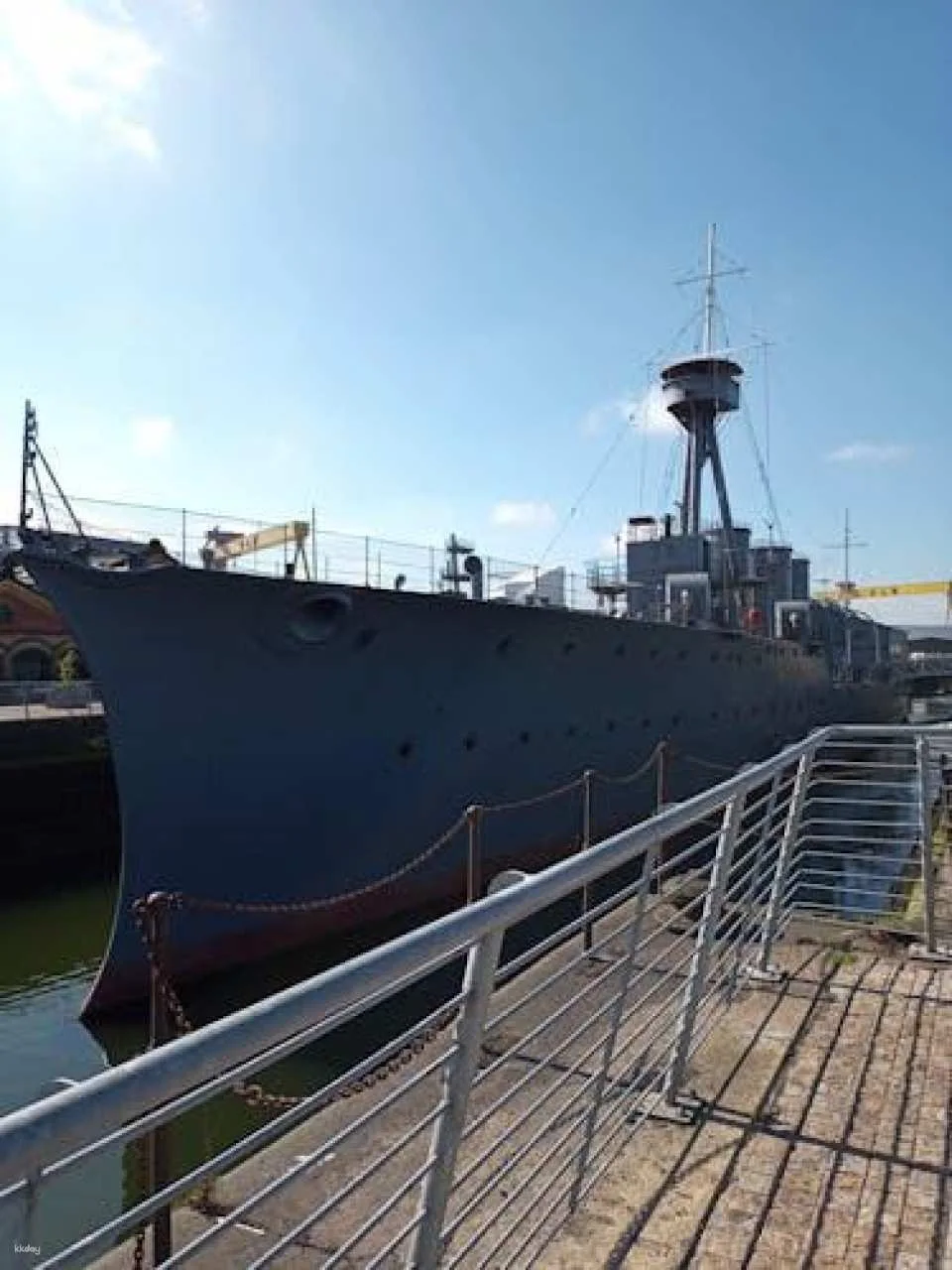 Exploring Belfast's Titanic Quarter on a self-guided audio tour