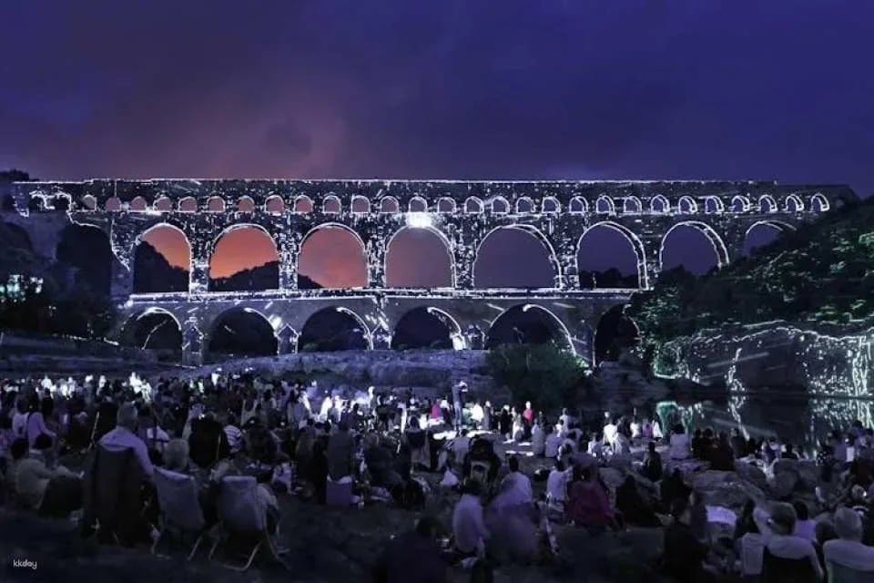 Entrance tickets for the Pont du Gard