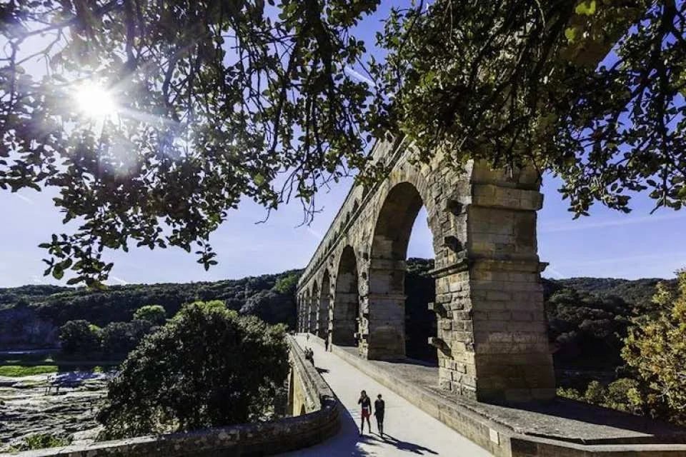 Entrance tickets for the Pont du Gard