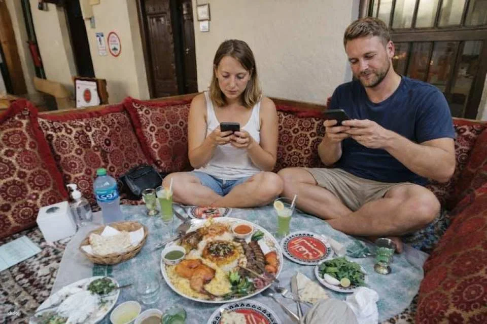 Dubai street food evening tour