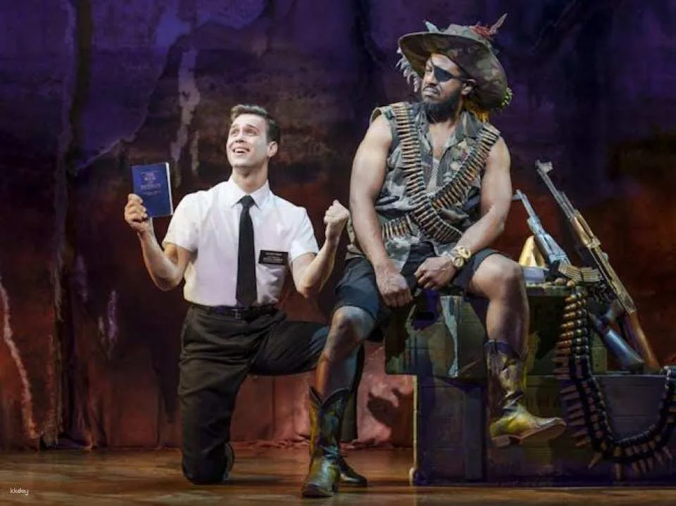 The Book of Mormon, the musical at the Prince of Wales Theatre