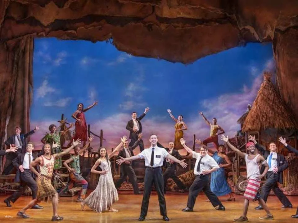 The Book of Mormon, the musical at the Prince of Wales Theatre