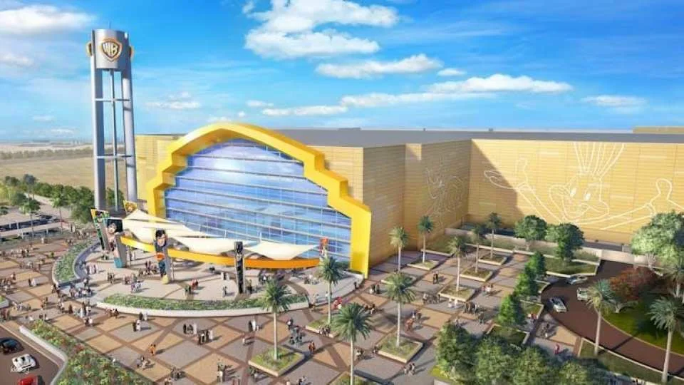 Abu Dhabi city and Warner Bros. from Abu Dhabi