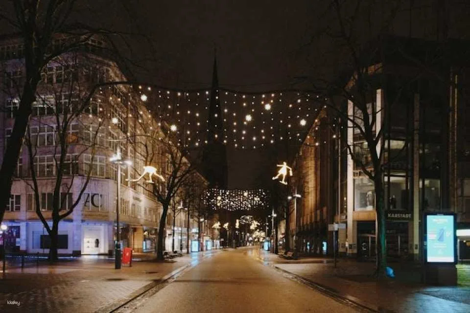 Hamburg Christmas markets private walking tour with mulled wine