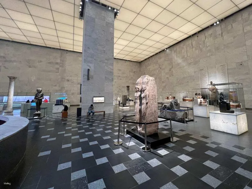 Museum of Egyptian Civilization With Pyramids of Giza Day Trip