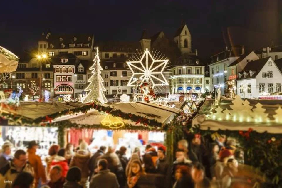 Private tour of Basel's Christmas highlights with mulled wine mug