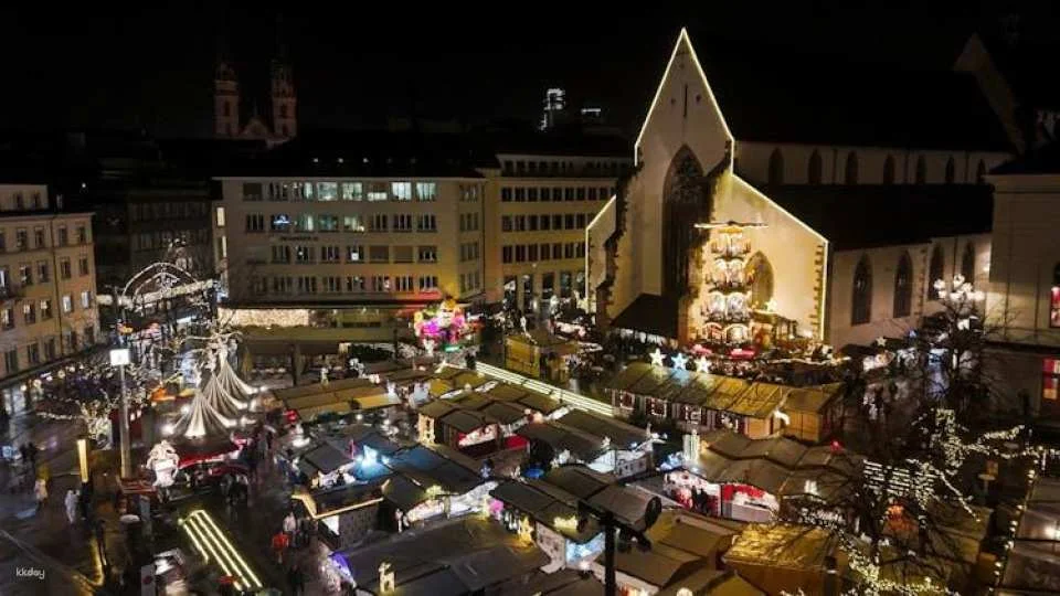 Private tour of Basel's Christmas highlights with mulled wine mug