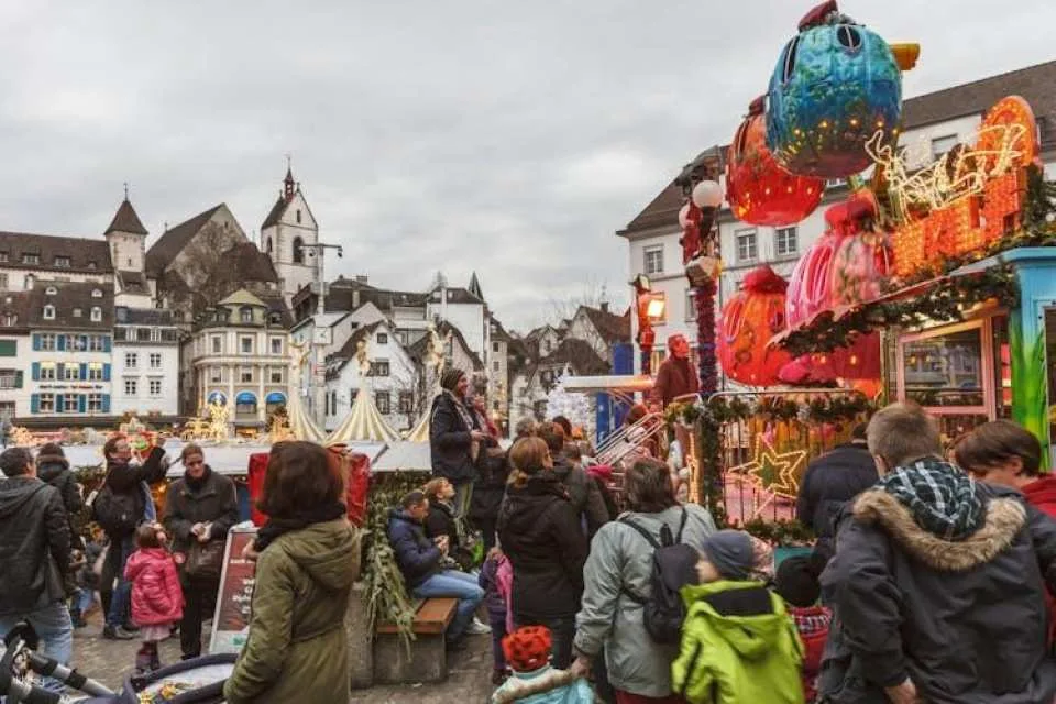 Private tour of Basel's Christmas highlights with mulled wine mug