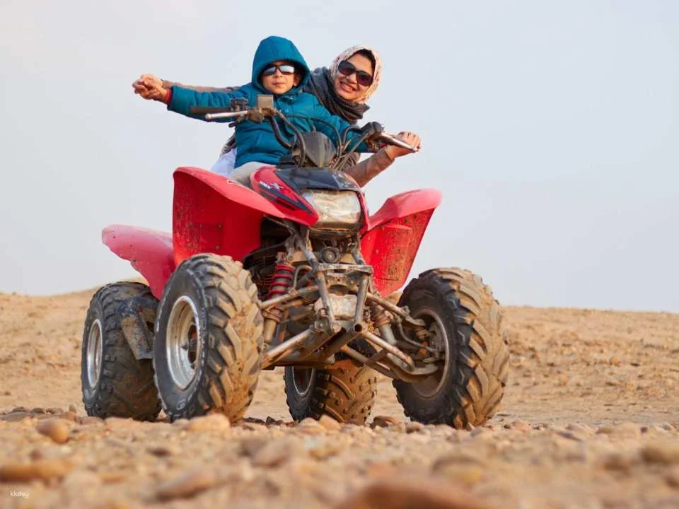 Pyramids at Sunrise Tour With Quad Bike Desert Ride