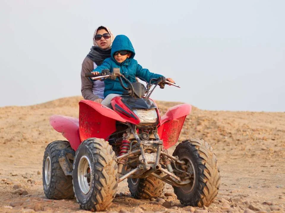Pyramids at Sunrise Tour With Quad Bike Desert Ride