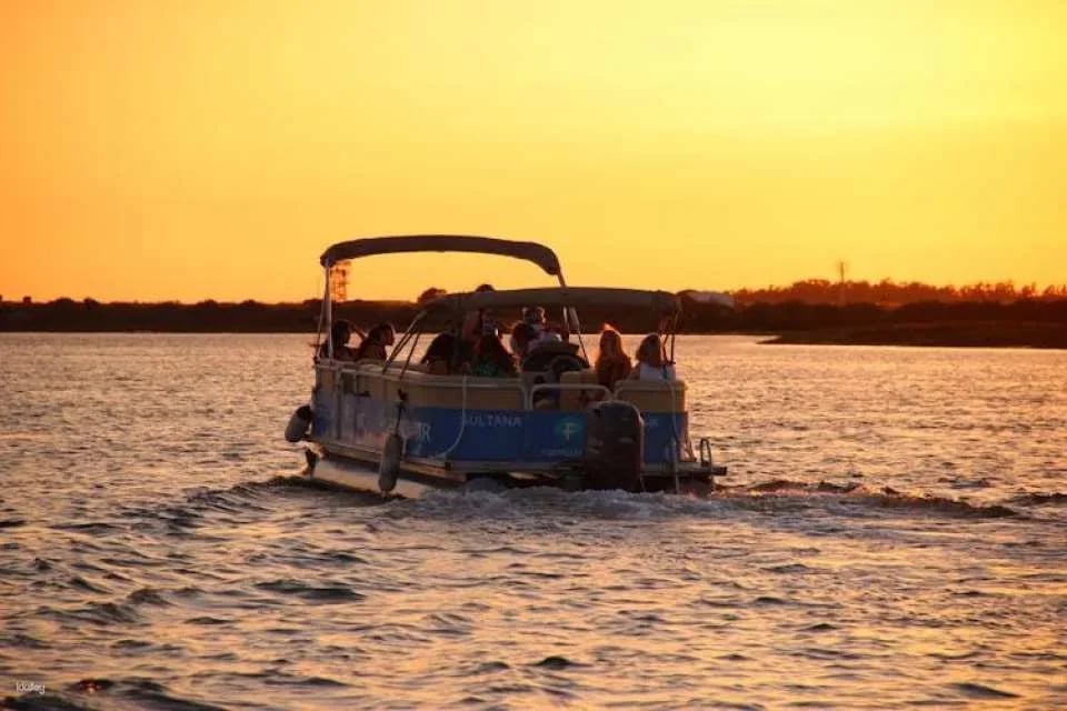 Ria Formosa sunset boat tour from Faro