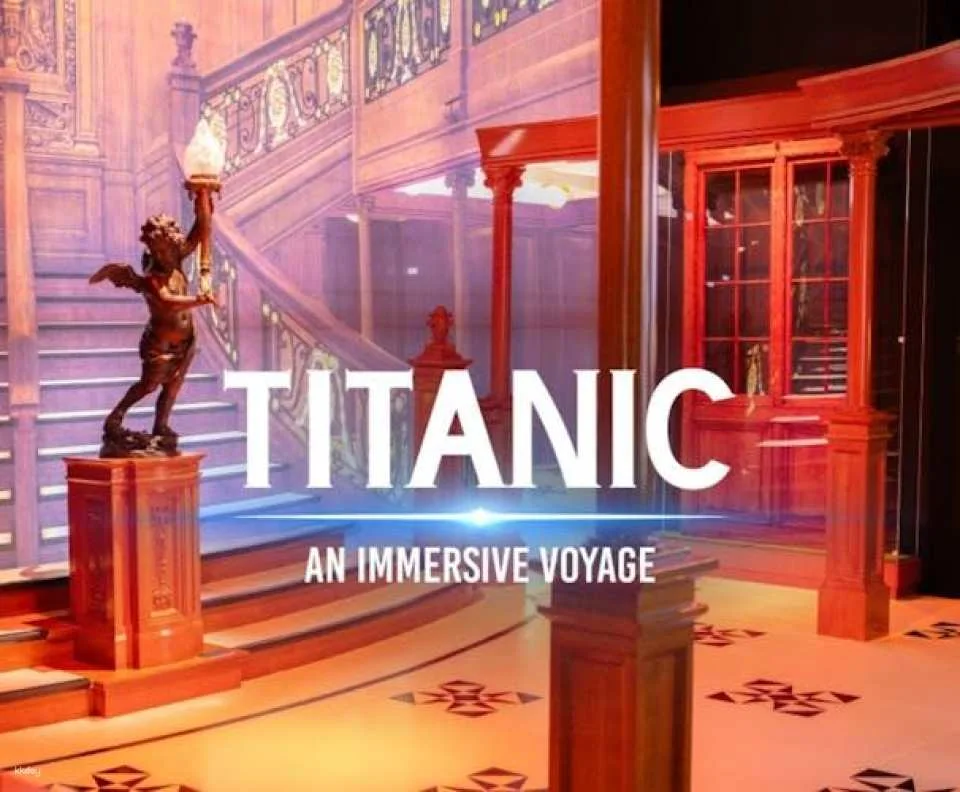 Tickets for Titanic: an immersive voyage