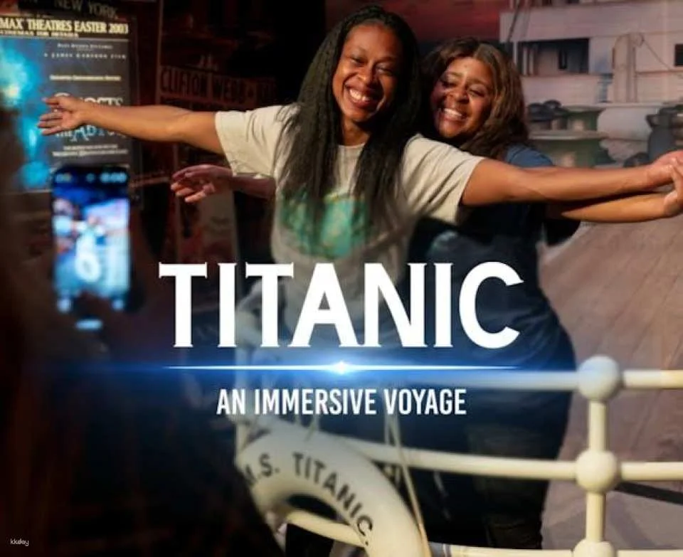 Tickets for Titanic: an immersive voyage