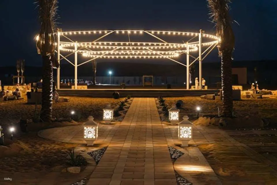 Dune dinner safari at Bassata Camp from Ajman