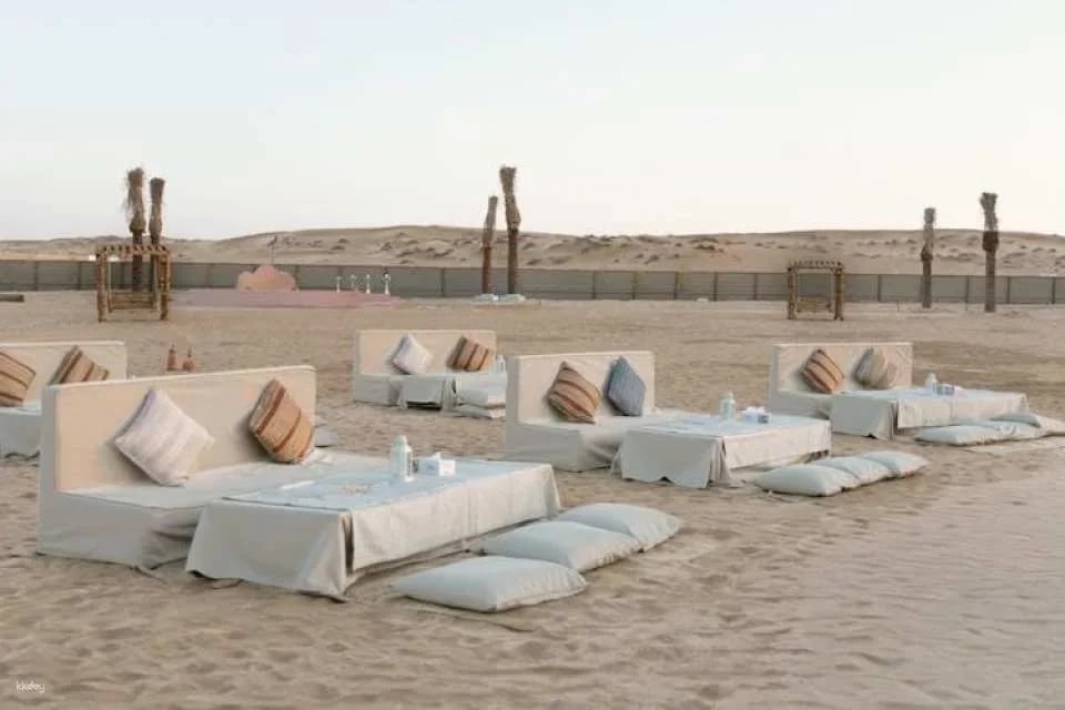 Dune dinner safari at Bassata Camp from Ajman