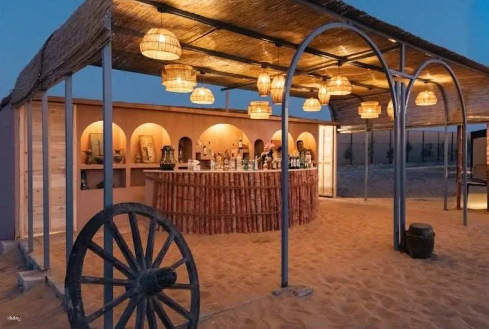 Dune dinner safari at Bassata Camp from Ajman