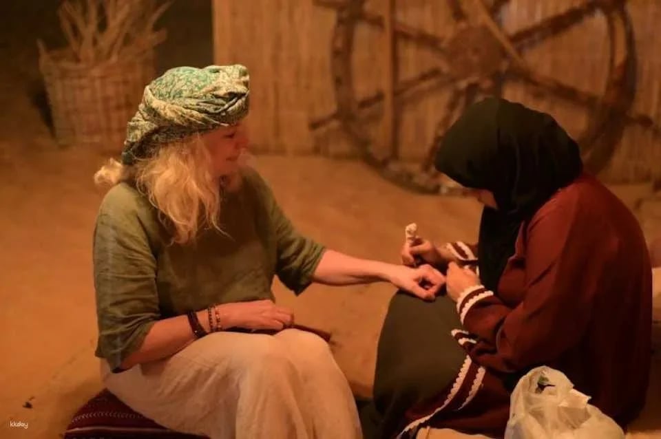 Dune dinner safari at Bassata Camp from Ajman