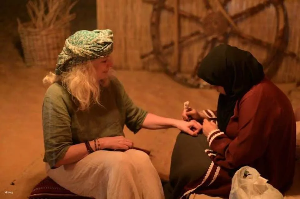Dune dinner safari at Bassata Camp from Ajman