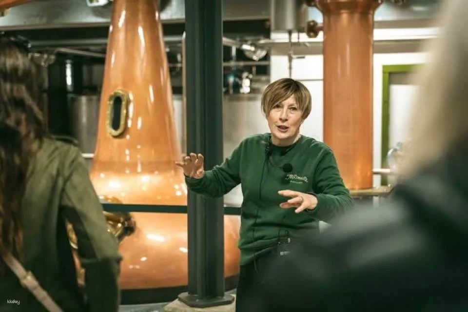 McConnell's distillery experience with tasting