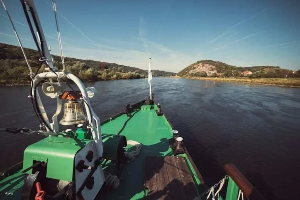 Saxon wine route steamer boat tour