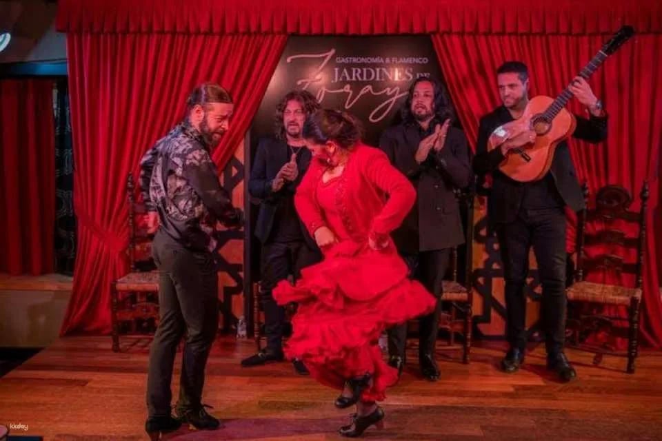 Tickets for flamenco show at the Jardines de Zoraya