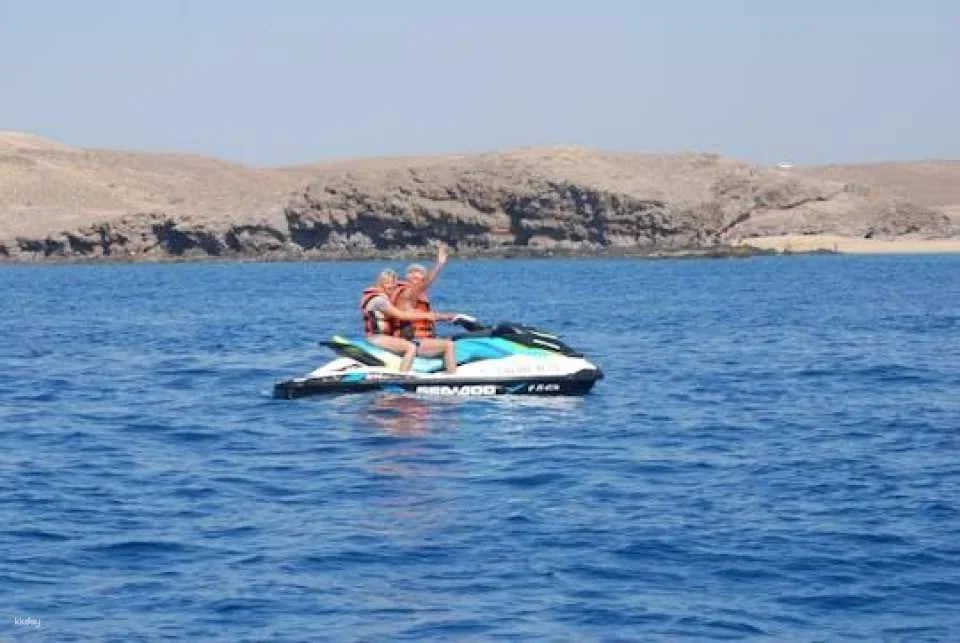 Playa Quemada jet-ski tour with transport