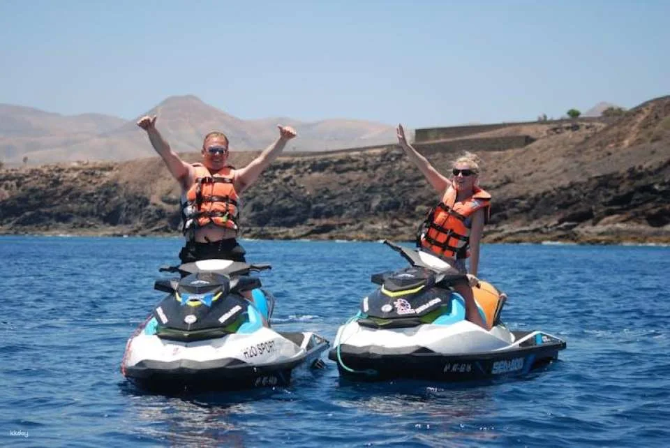 Playa Quemada jet-ski tour with transport