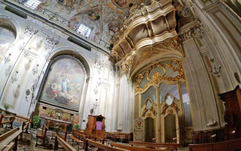 Entrance ticket with audioguide to Catania's St. Benedict Church