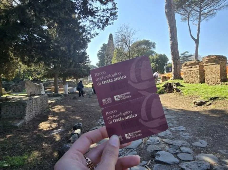 Ostia Antica entry ticket with downloadable audio guide