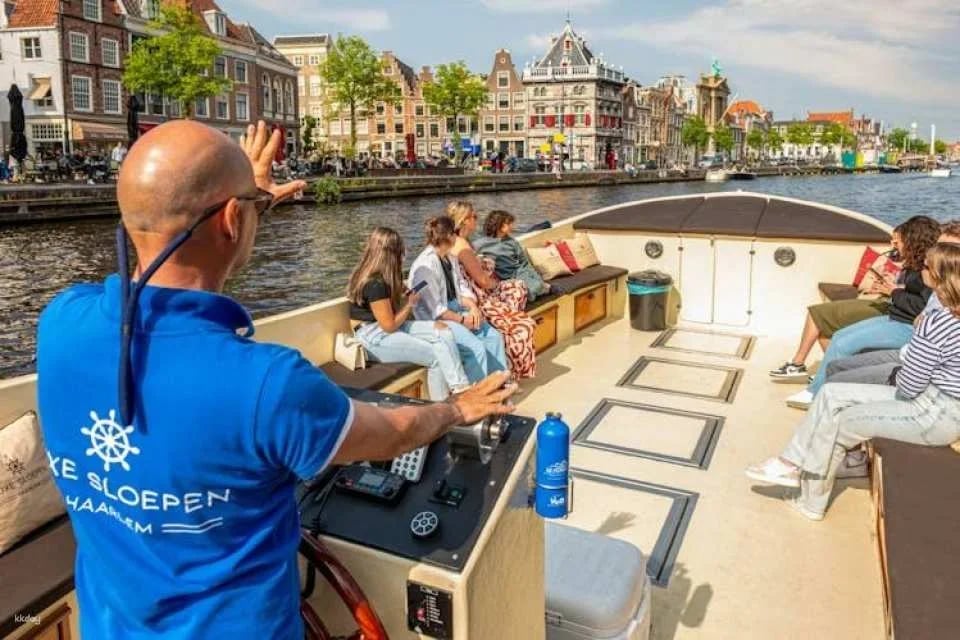 Haarlem Canals Sailing Experience with a Local Guide
