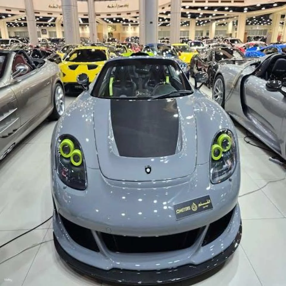 Dubai luxury car showroom tour with drop off at Dubai Mall