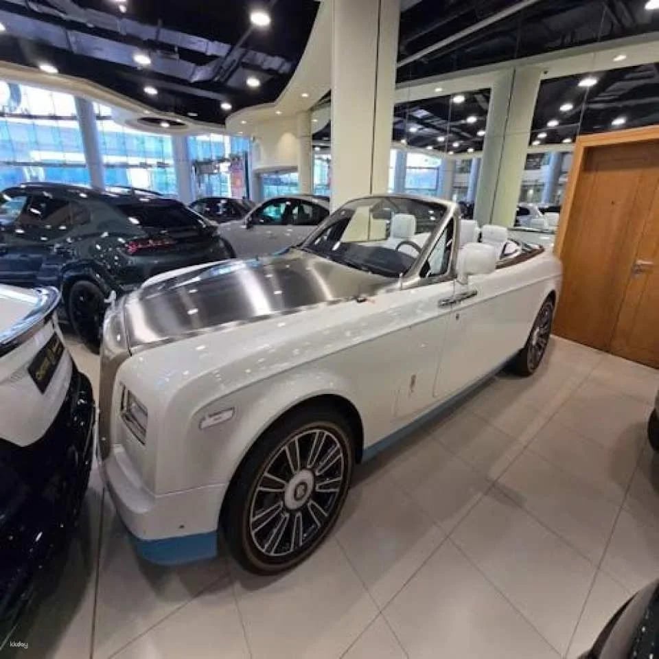 Dubai luxury car showroom tour with drop off at Dubai Mall
