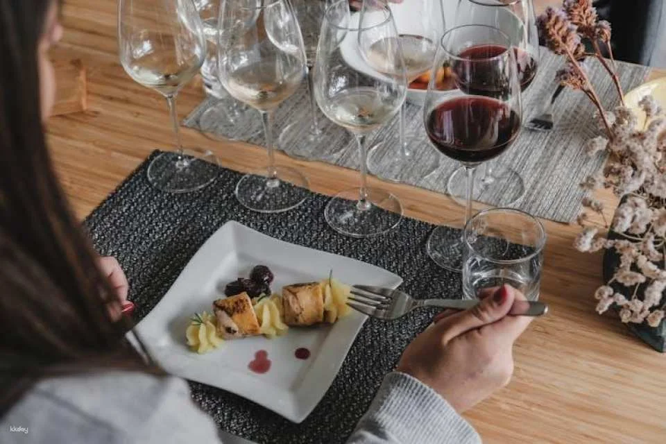Sunset vineyard walk and gourmet wine pairing dinner in Sicily