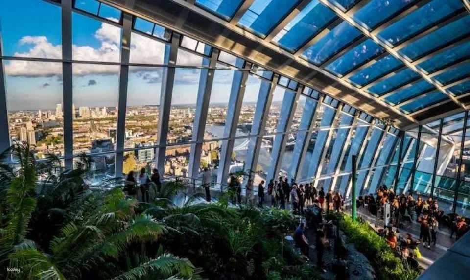 Sky Garden ticket with Italian-inspired breakfast and audio guide