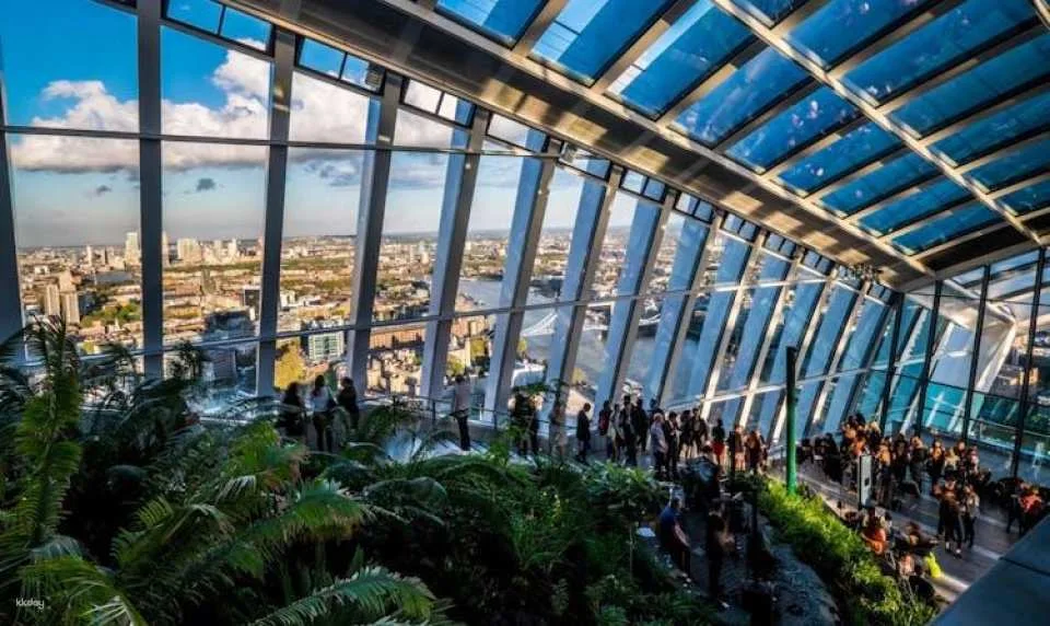 Sky Garden ticket with Italian-inspired breakfast and audio guide
