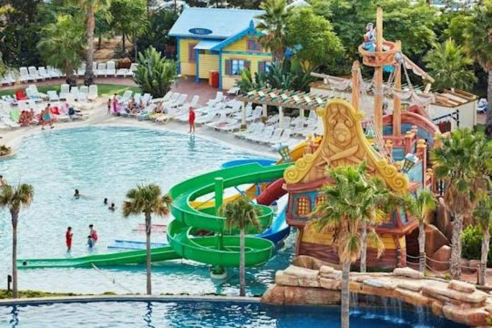 Caribe Aquatic Park by day and PortAventura Park by night 1-day combo