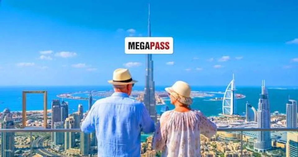 Dubai premium pass with 5 attractions and audio guide