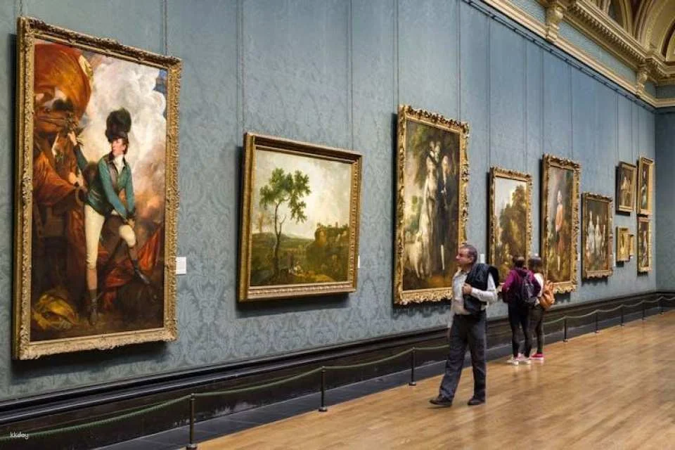 London National Gallery Ticket and Self-Guided Tour in Polish