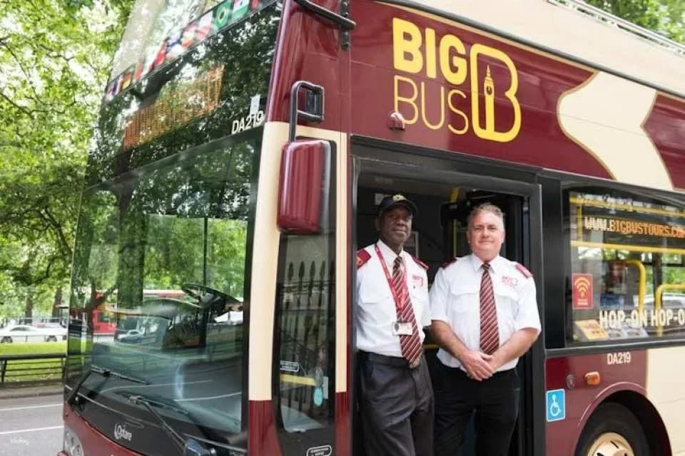 Big Bus tour of London