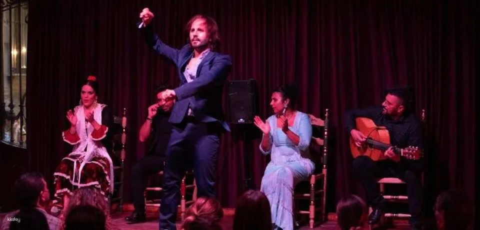 Flamenco show at Palau Dalmases Tablao