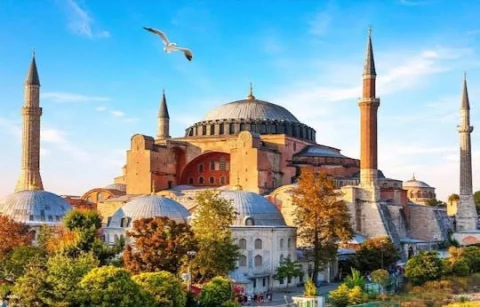 Istanbul combo tour of Hagia Sophia and Blue Mosque
