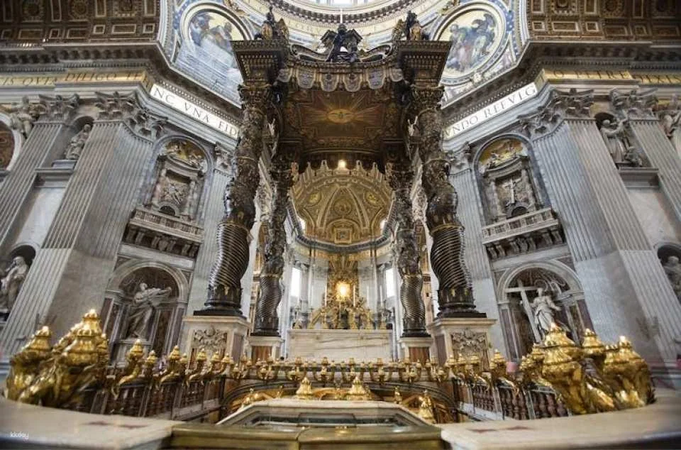 St Peters Basilica guided tour with optional dome access