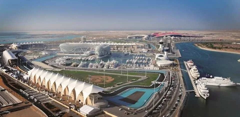 Yas marina circuit venue tour