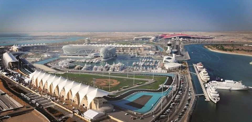 Yas marina circuit venue tour