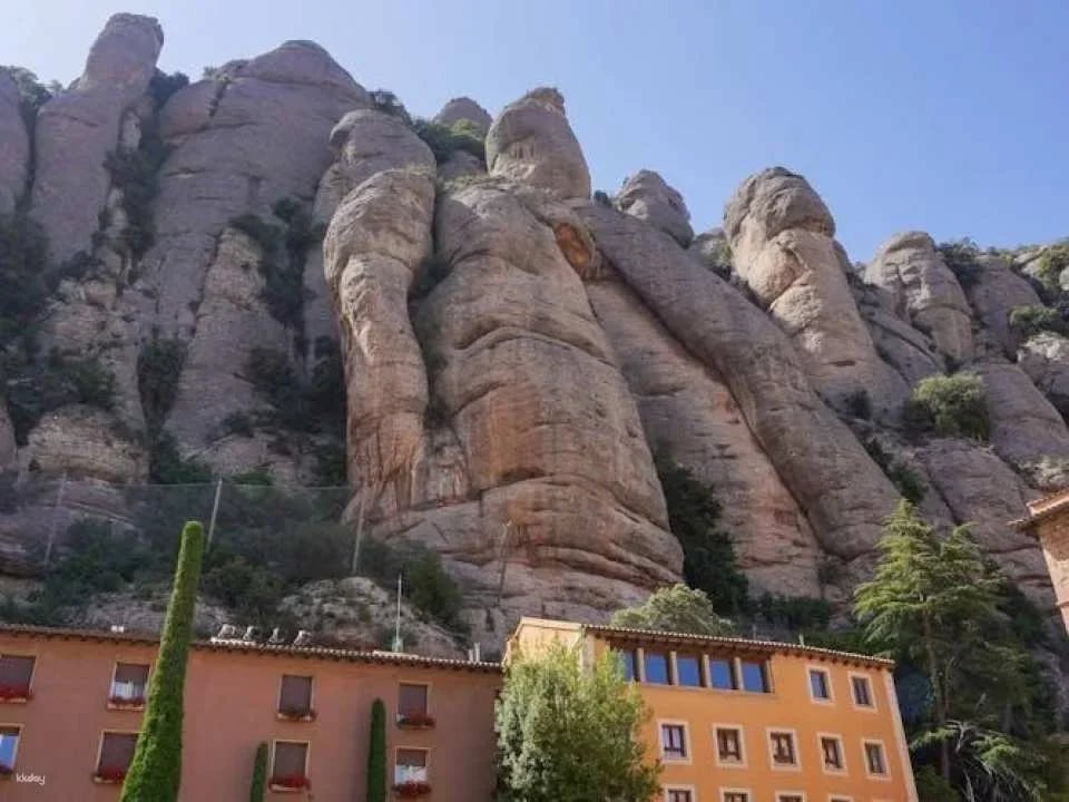 Millennium Montserrat tour with cog-wheel train and black Madonna