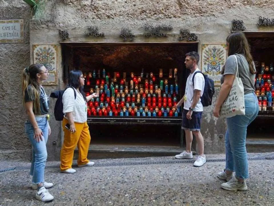 Millennium Montserrat tour with cog-wheel train and black Madonna